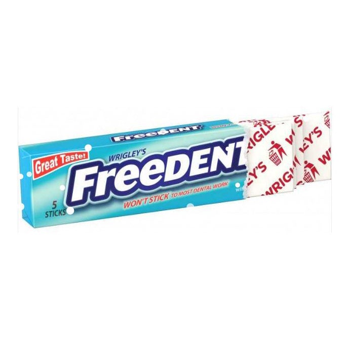 Freedent Peppermint Gum Peppermint